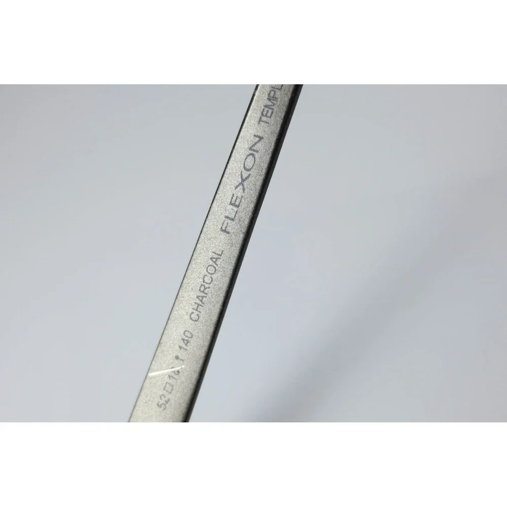 Flexon Magnetics 888 MAG Charcoal Eyeglasses Marchon 52 18 140 Rectangular Frame - Picture 5 of 8
